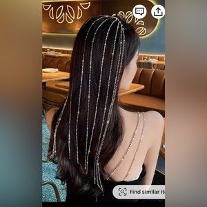 Rhinestone headband ✨